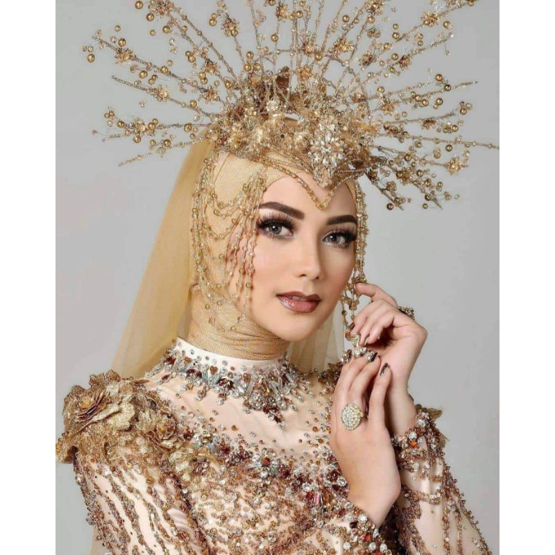 PASHMINA RAJUT GLITTER / TILE PESTA / PASHMINA RAJUT / PASHMINA / HIJAB RIAS PENGANTIN-COKSU