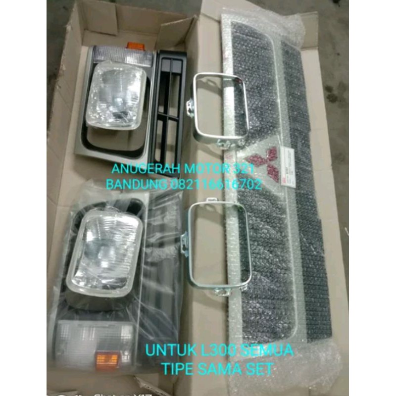 rambang gril komplit untuk ngebah L300 lama semua tipe bisa pasang dudukan masih sama semua