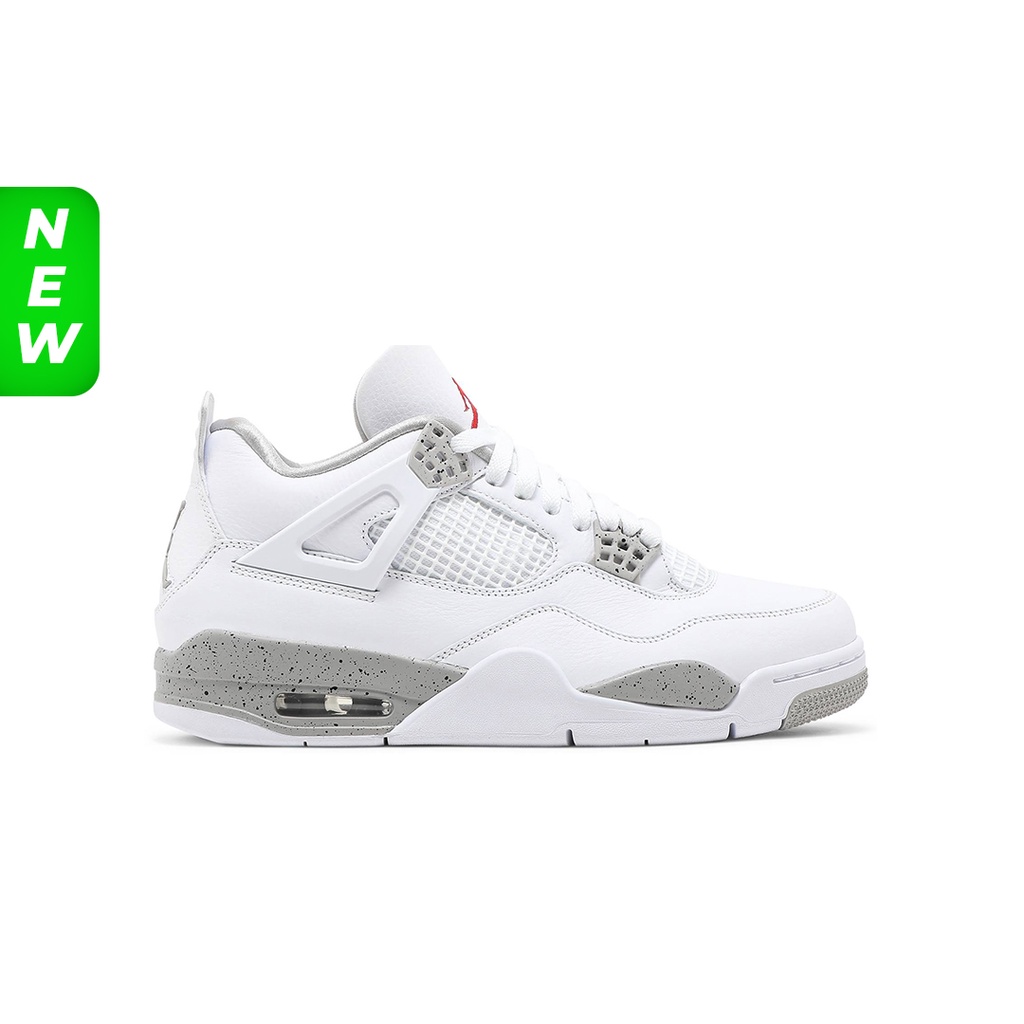 Sepatu Air Jordan 4 Retro 'White Oreo' 100% Realpict
