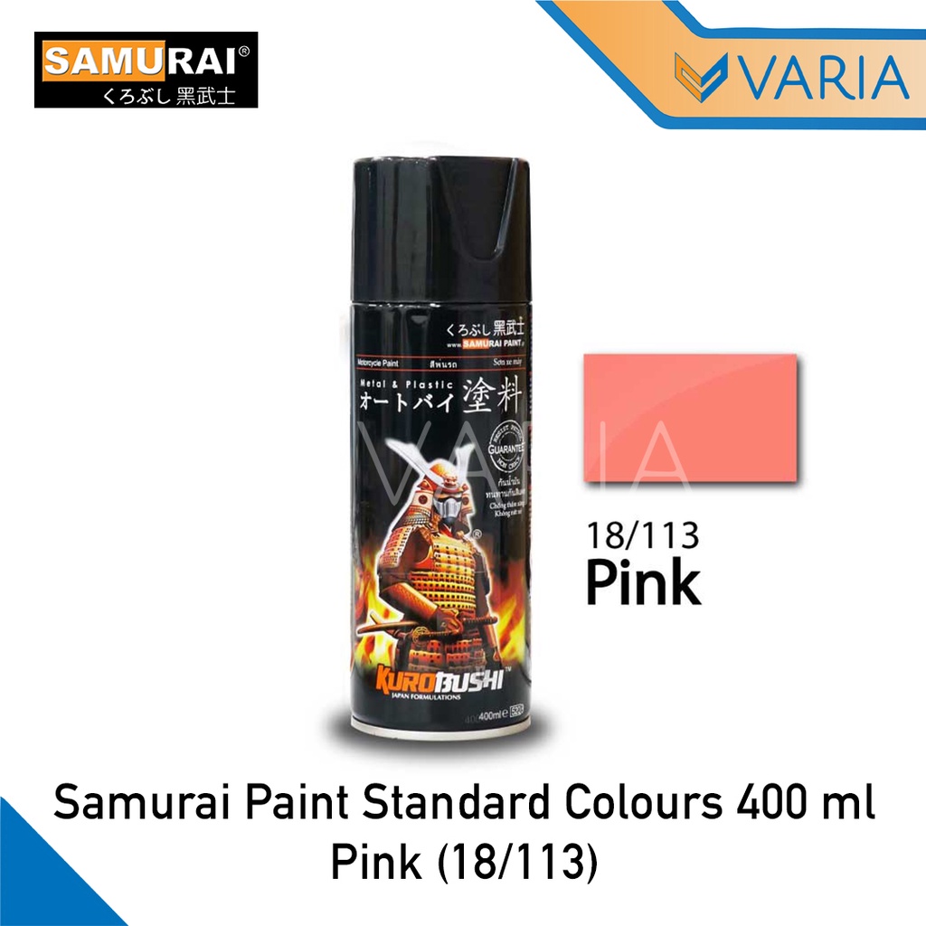 Cat Semprot Pylox Pilox Samurai Paint Kurobushi Pink 18 / 113