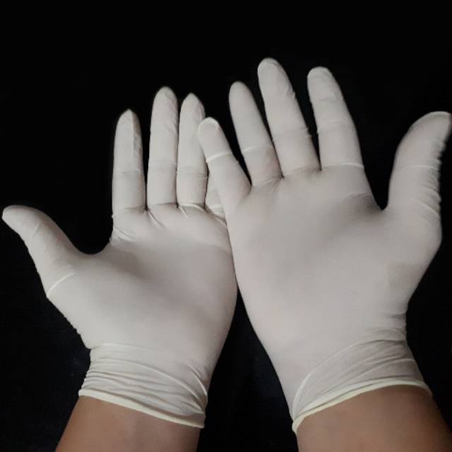 Sarung Tangan Karet ( Sepasang ) Rubber Gloves - Latex Gloves