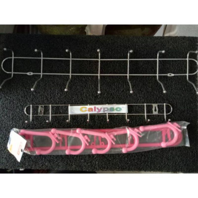 Kapstok Stainless Steal Kapstok Plastik Gantungan Baju Dinding