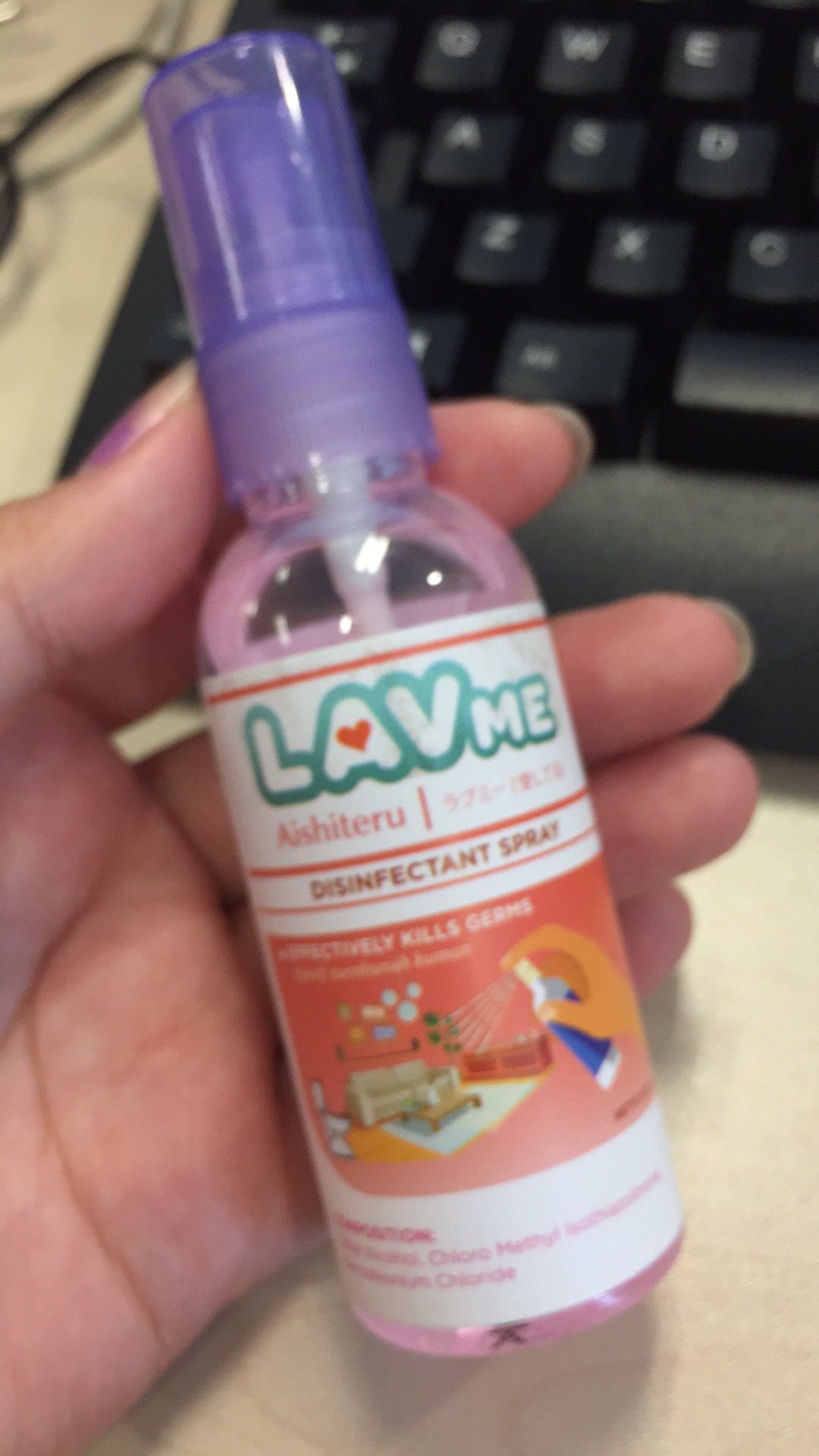 Lavme Disinfectan Spray 60ml
