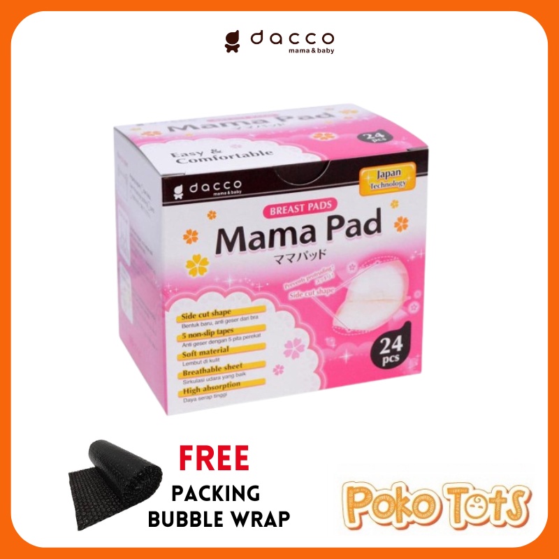 Dacco Mamapad isi 24pcs Breastpad Penyerap Asi Mama Pad Breast pads 24 pcs