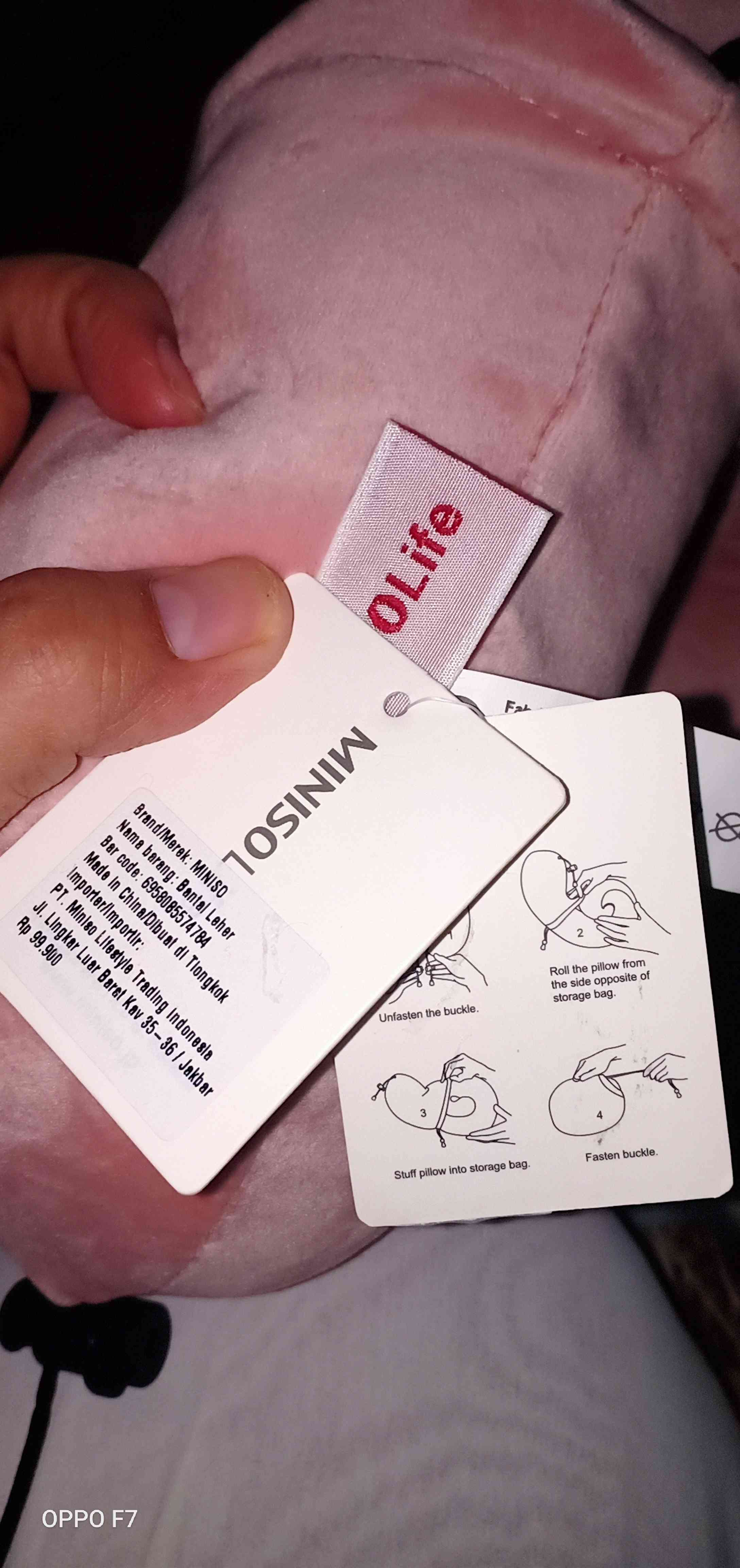 Miniso Original | Foldable U-shaped Pillow