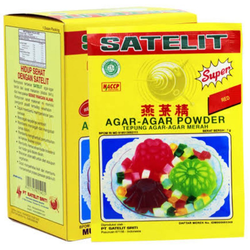 

Agar agar Satelit Yunior 5gr