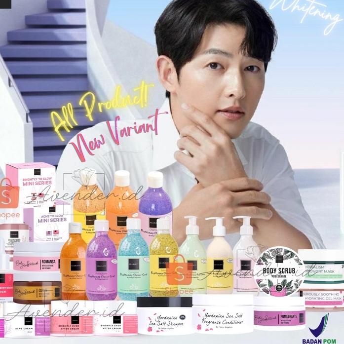 ➪ [BUY 1 GET 1 (GIFT)] SCARLETT WHITENING Series Paket Lengkap Scarlet By Felicya Angelista Scarlett