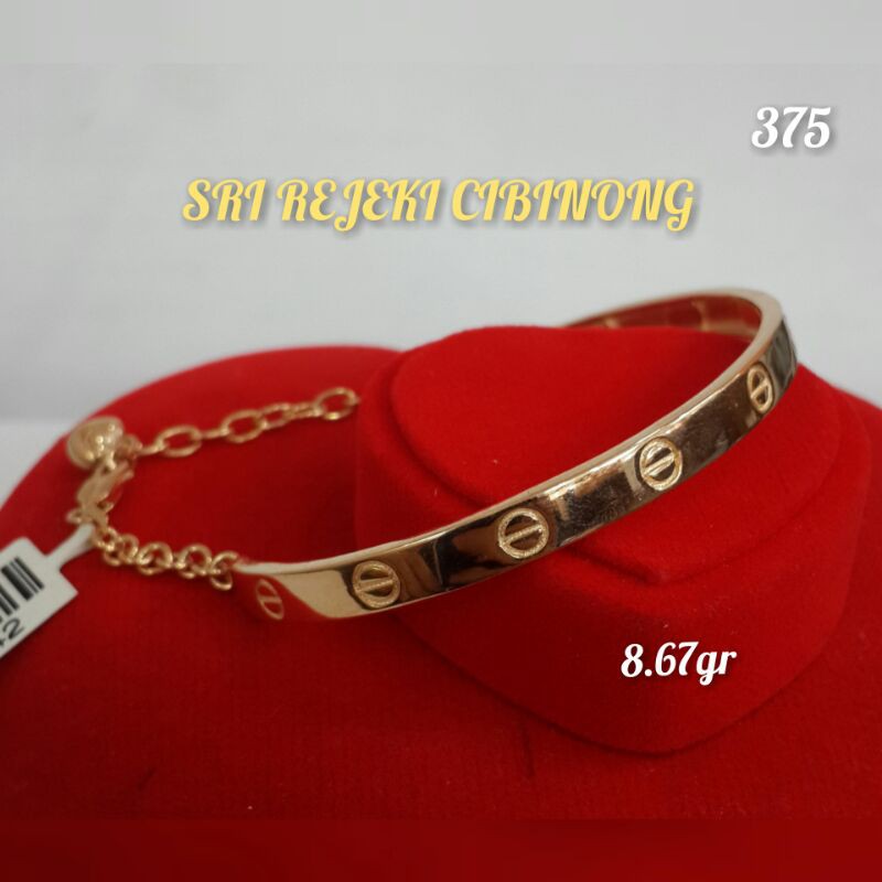 gelang bulat variasi cartier 375