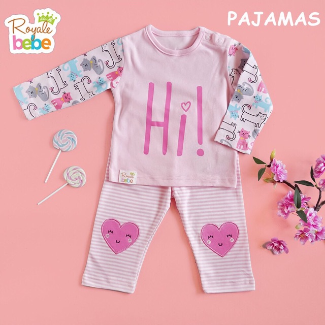 Royale bebe pajamas long sleeve