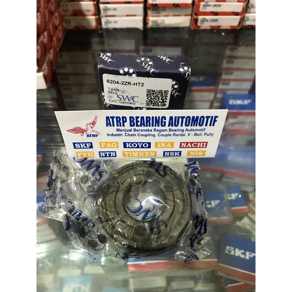 BALL BEARING 6204 2ZR HT2 SWC GERMANY HIGH TEMPERATURE