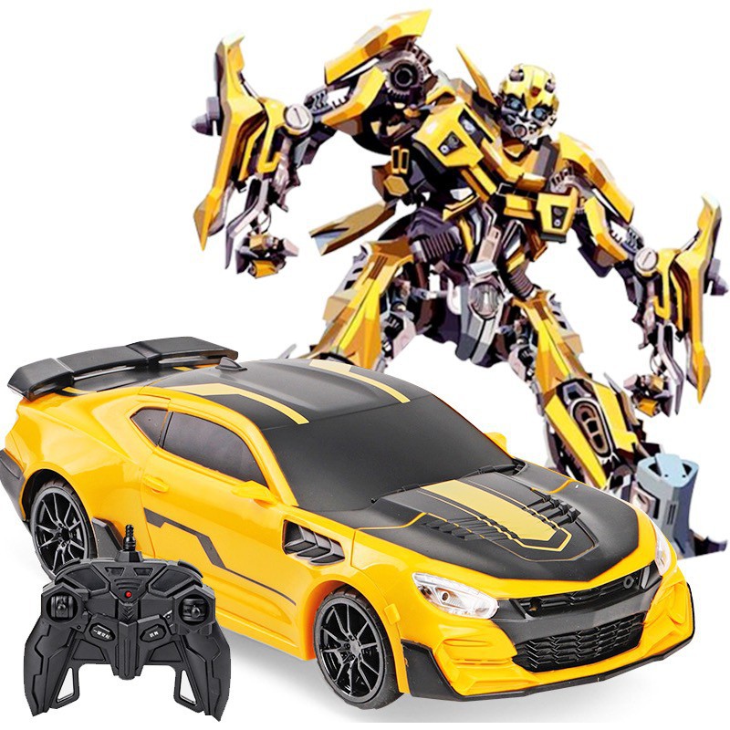 HDY Remote Control Mobil Transformers Robot  Mainan  