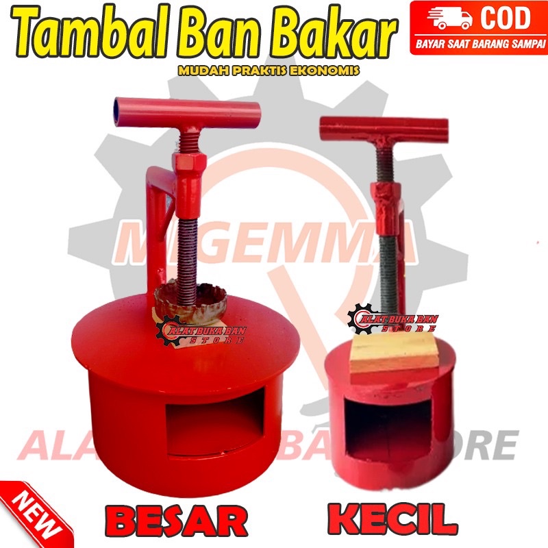 Tambal ban bakar murah bonus alat tambal ban