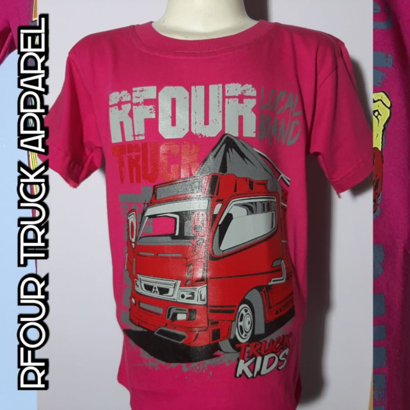 KAOS DISTRO ANAK GAMBAR TRUCK