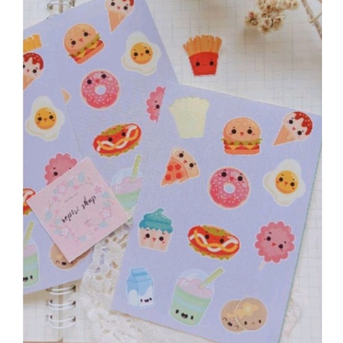 

Sticker Aesthetic Kiss Cut