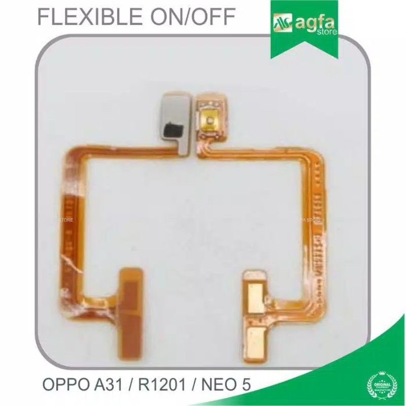 Flexible OPPO A31 / R1201 / NEO 5 Fleksibel FL On Off Power Original