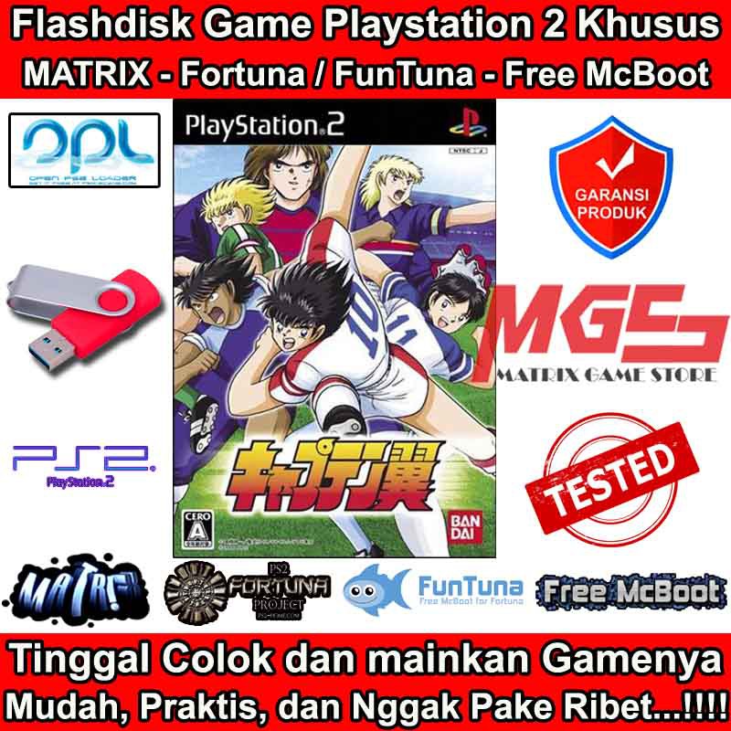 Flashdisk Game PS2 PS 2 Captain Tsubasa ( Japan )