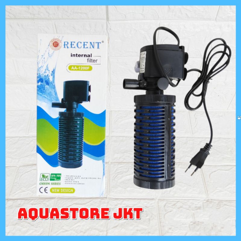 POMPA AQUARIUM MESIN INTERNAL FILTER RECENT AA 1200F