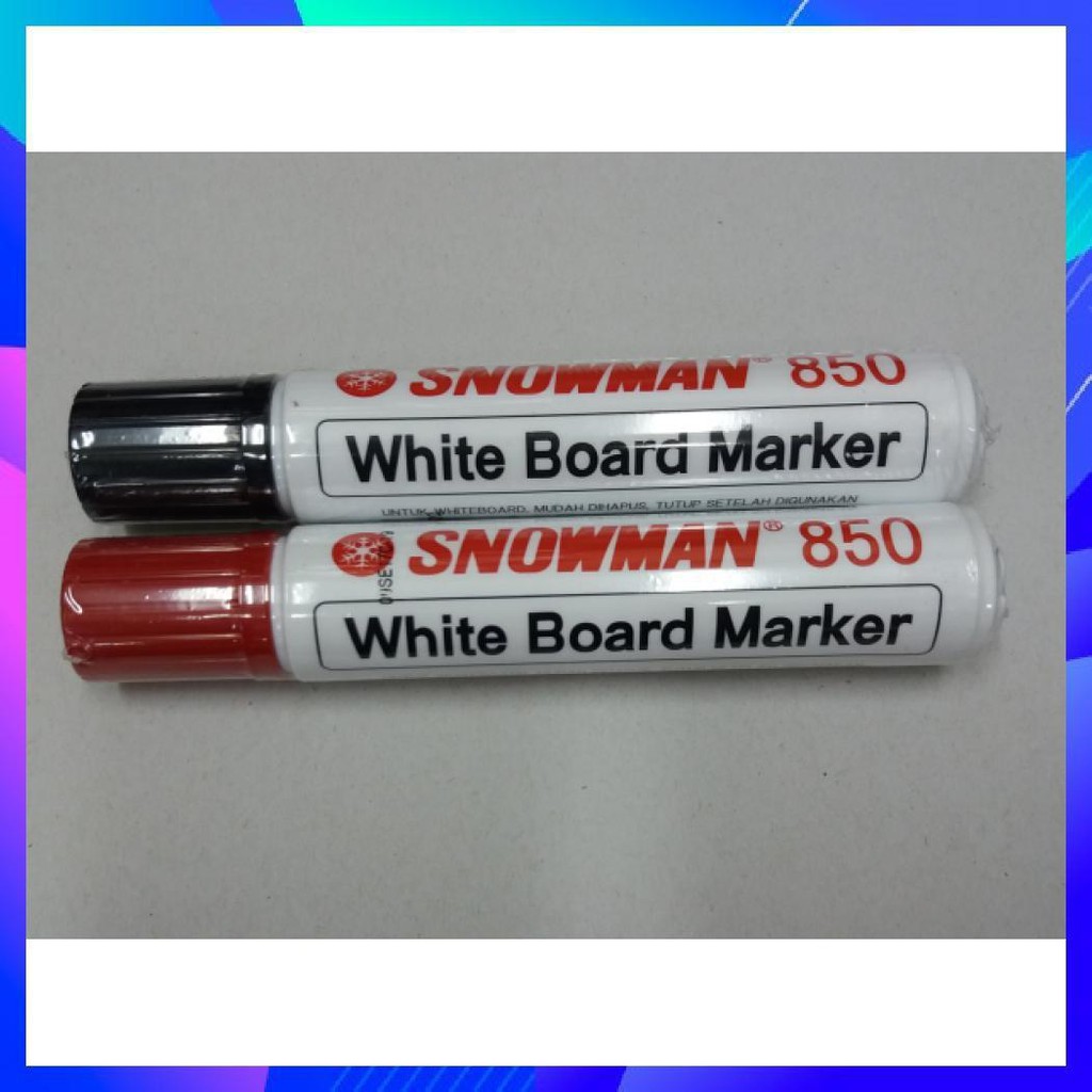 

Spidol Board Marker Jumbo Snowman 850 / Spidol Snowman 850 Jumbo