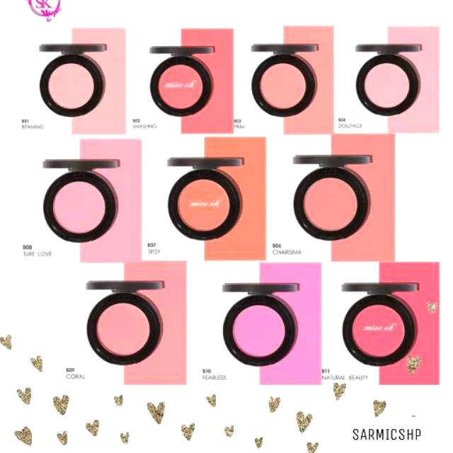 FOCALLURE FA25 Makeup Face Bronzer Blush On Powder - Blush On