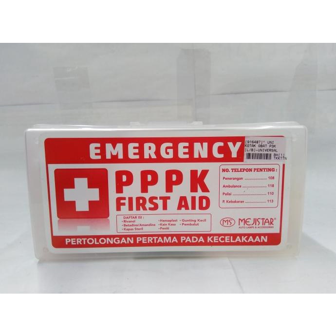 +++++] KOTAK OBAT P3K atau PERLENGKAPAN P3K