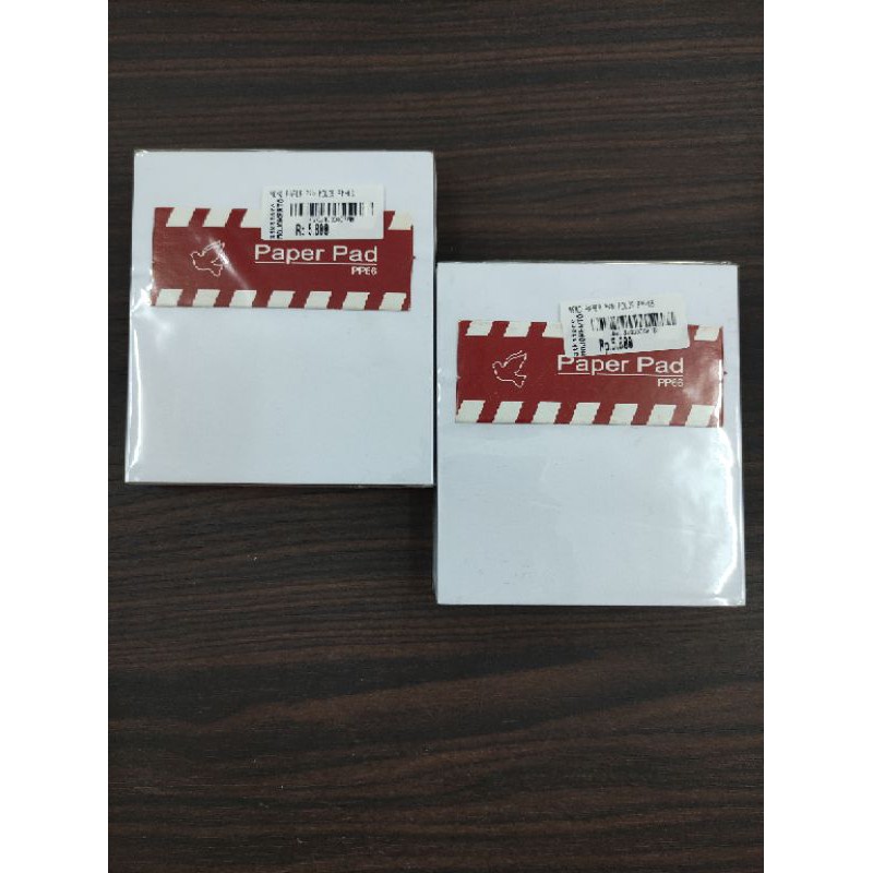 

Memo Pad / Buku Memo 100 Lembar Polos / Memo Paper pad PP-66