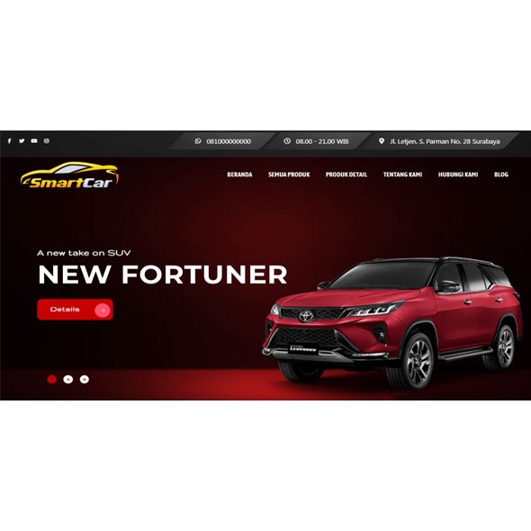 Website Sales Dealer Mobil Motor – Full Manual Elementor Siap Pakai