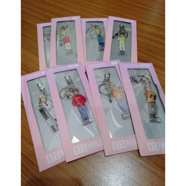 Official Bts World  Acrylic keyring