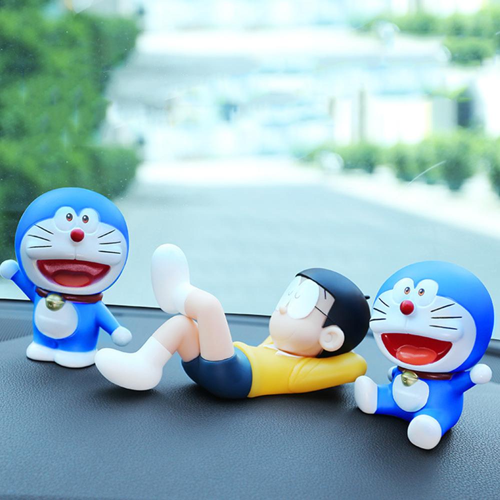 Lanfy Doraemon Figure Collectible Dolls Model Collection Mainan Action Figure