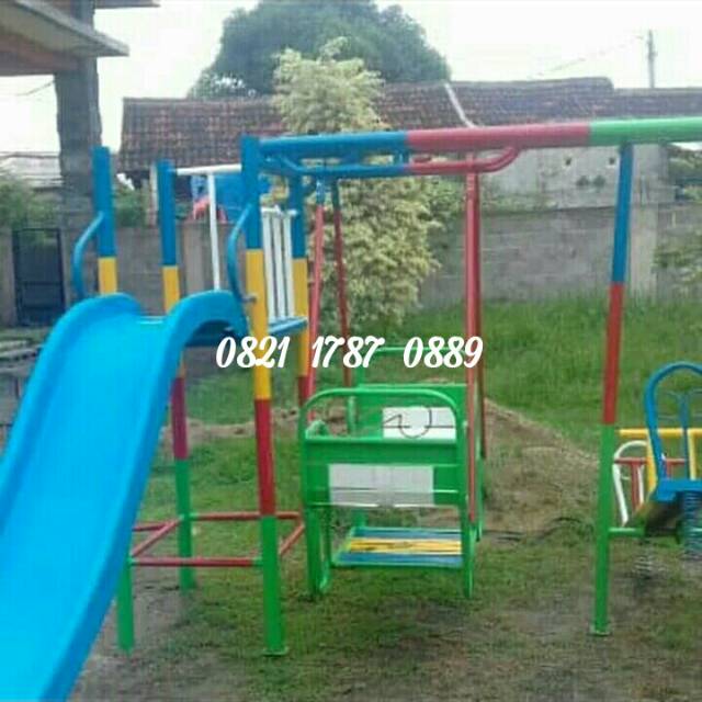 Ayunan 3 set tempat bermain anak