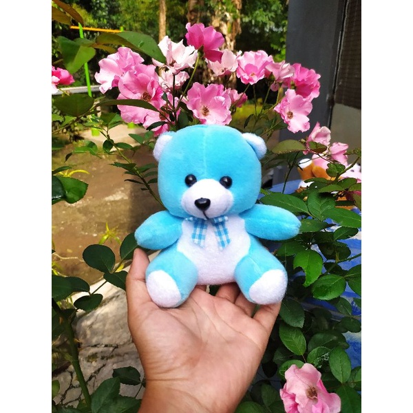 BONEKA BERUANG VELBOA KOMBINASI15cm/BONEKA BUKET/BONEKA WISUDA/HAMPERS