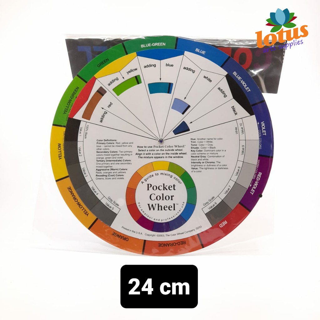 

Cakra Warna / Pocket Color Wheel Circle
