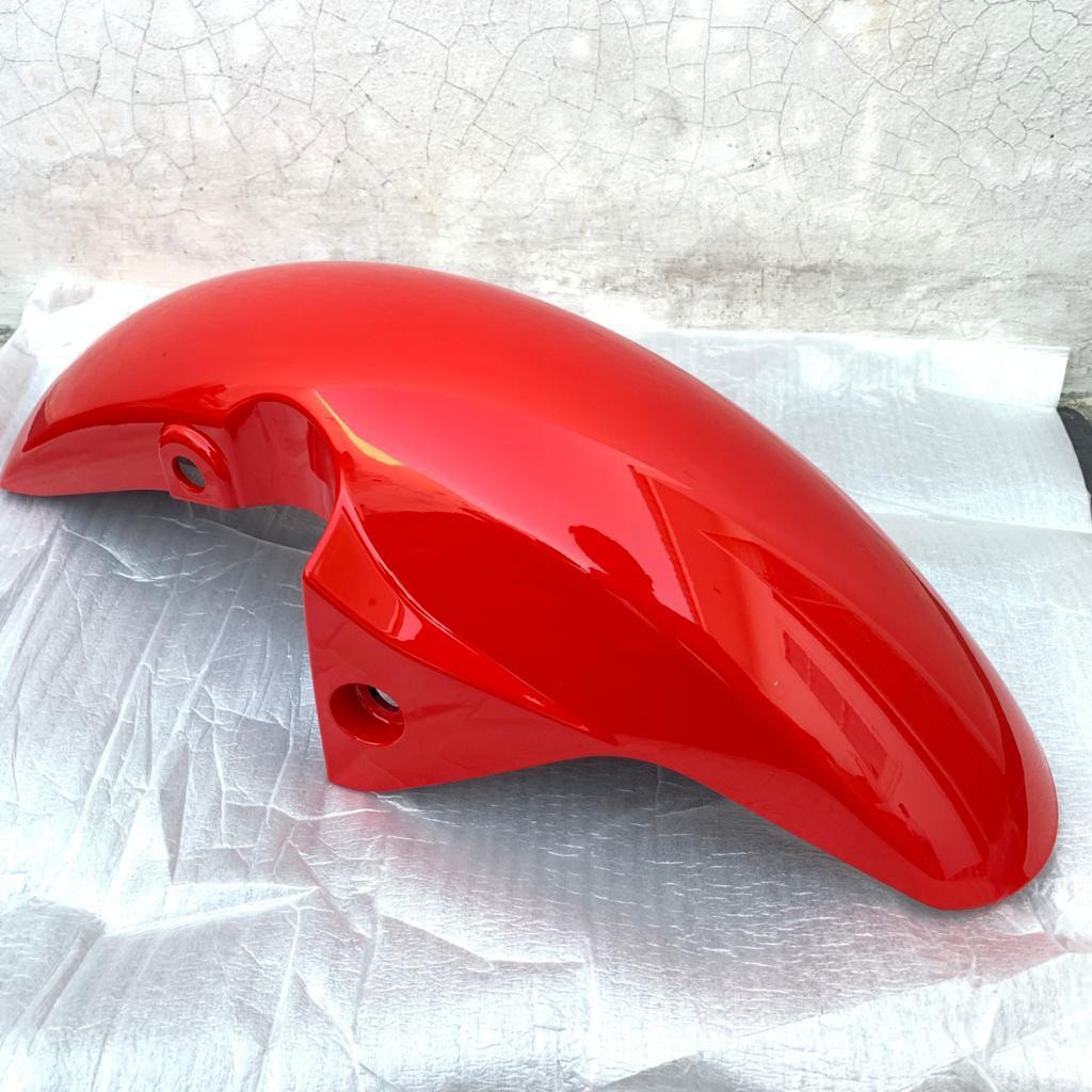 SPAKBOR DEPAN GSX R 150 53111-23K00-YZE MERAH ASLI SUZUKI