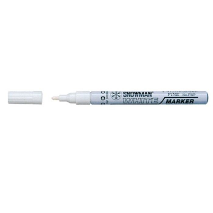 

Spidol Snowman White Paint Marker FWP-12 (Fine Tip)/ Spidol Putih atk