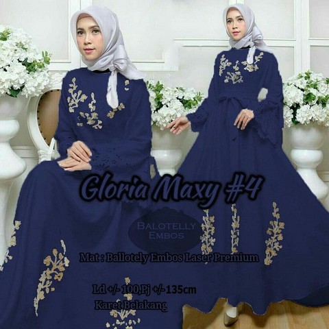 Brand putih pink peach orens salem biru tua merah baju maxi gamis xl jumbo qs