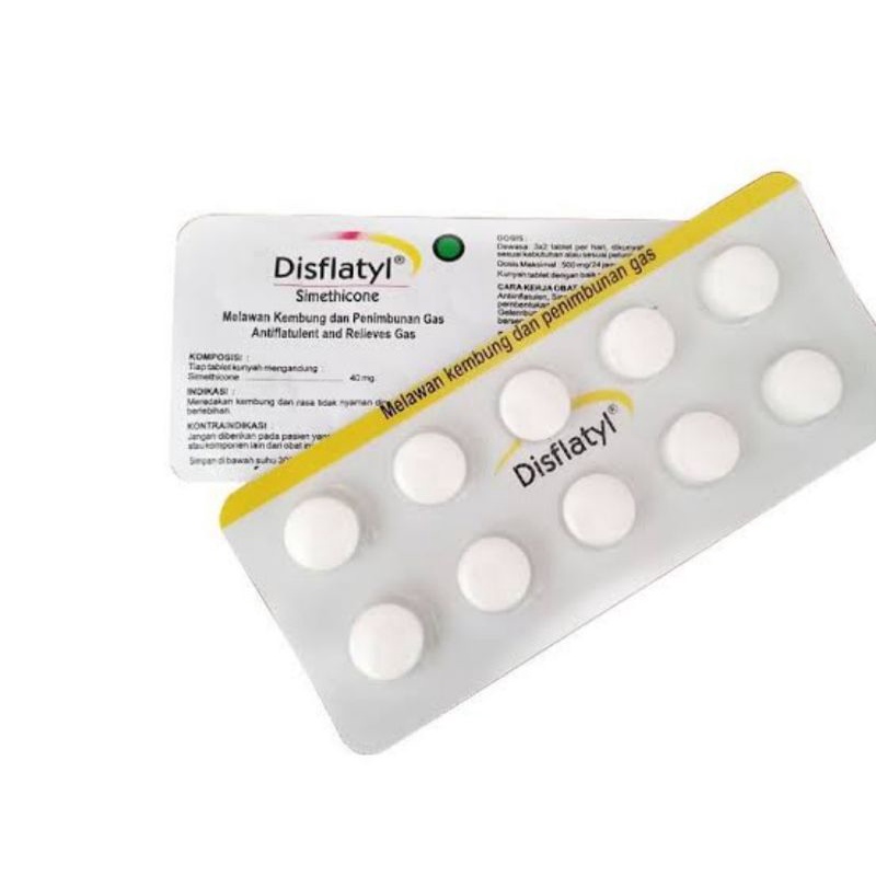 Disflatyl 40 mg STRIP 10 TAB