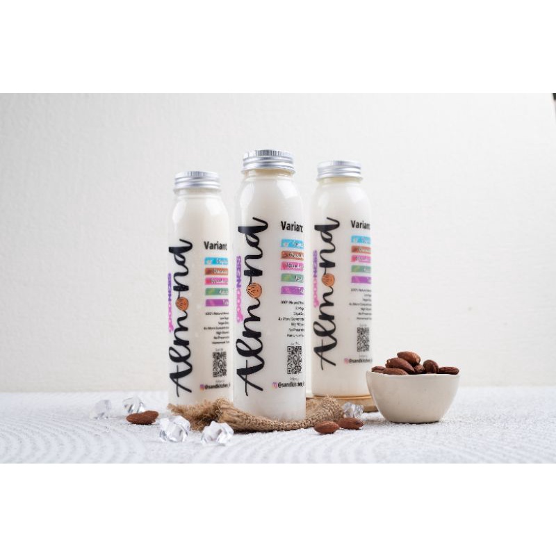 

bundling 3 botol Original almond