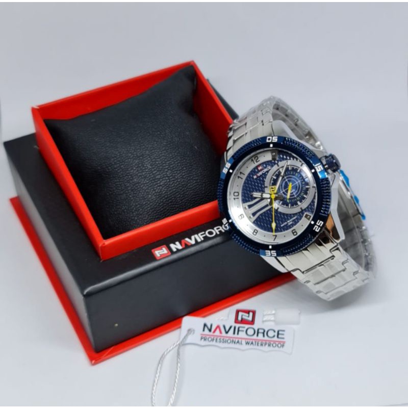 Naviforce NF9206 Original Jam Tangan Pria Analog Original Jam Pria Naviforce