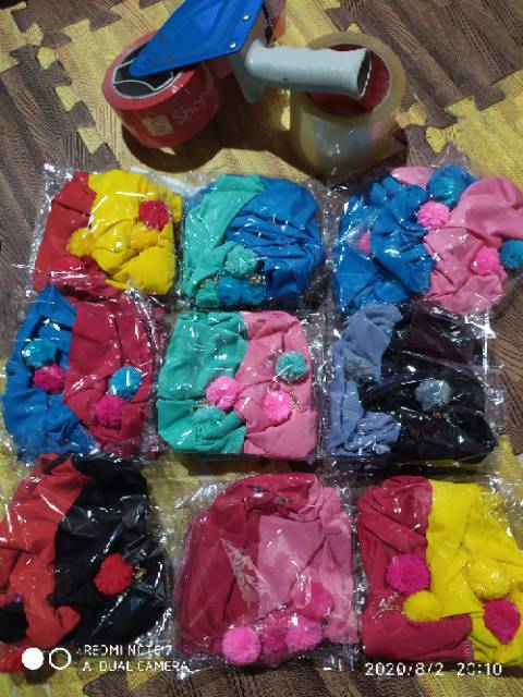 turban / anak / bayi / ciput  /0-3tahun allsize/ TURBAN KOMBINASI