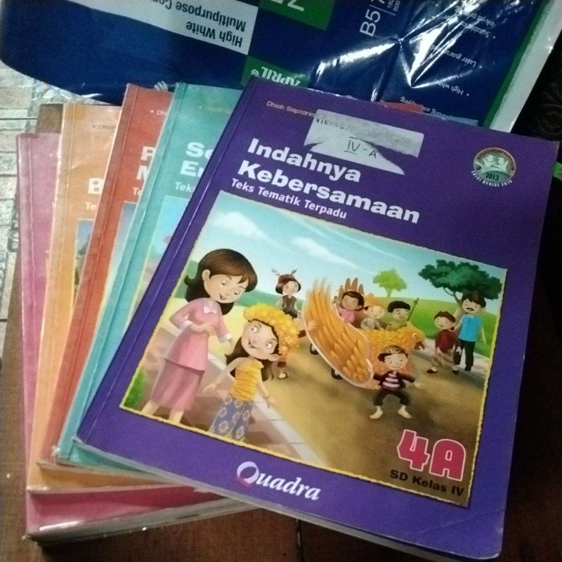 tematik kelas 4 Quadra 4a sampai 4i lengkap