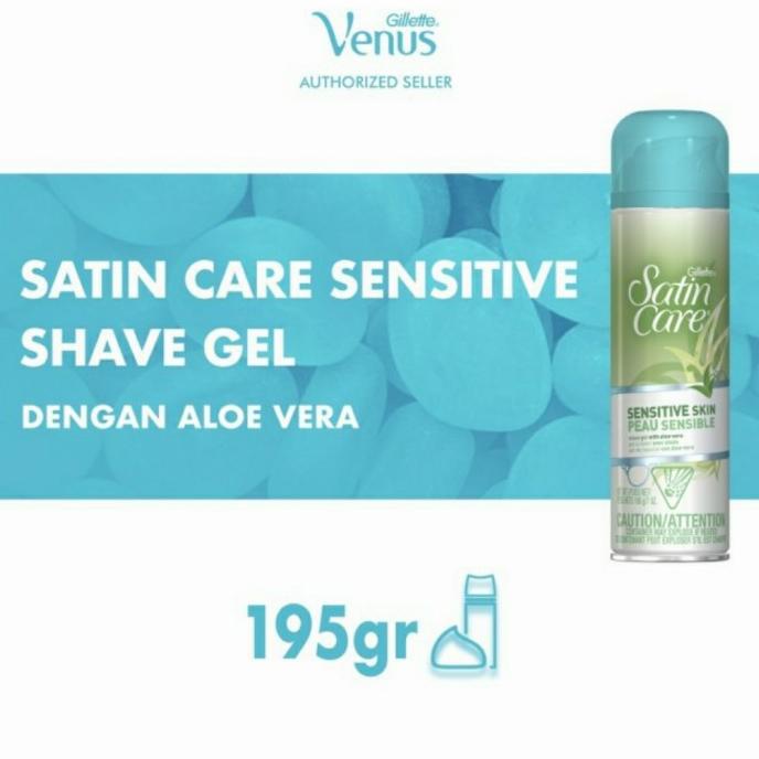 

Gillette Satin Care Sensitive Shave Gel Gilete Gilette Gillete Ak