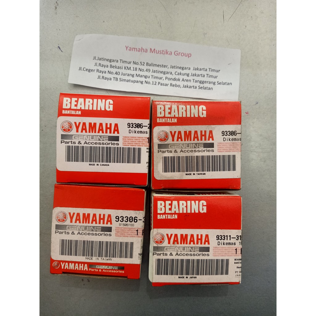 Bearing Rasio Full Set Mio Smile OriginalYamaha