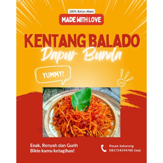 

Kentang Balado