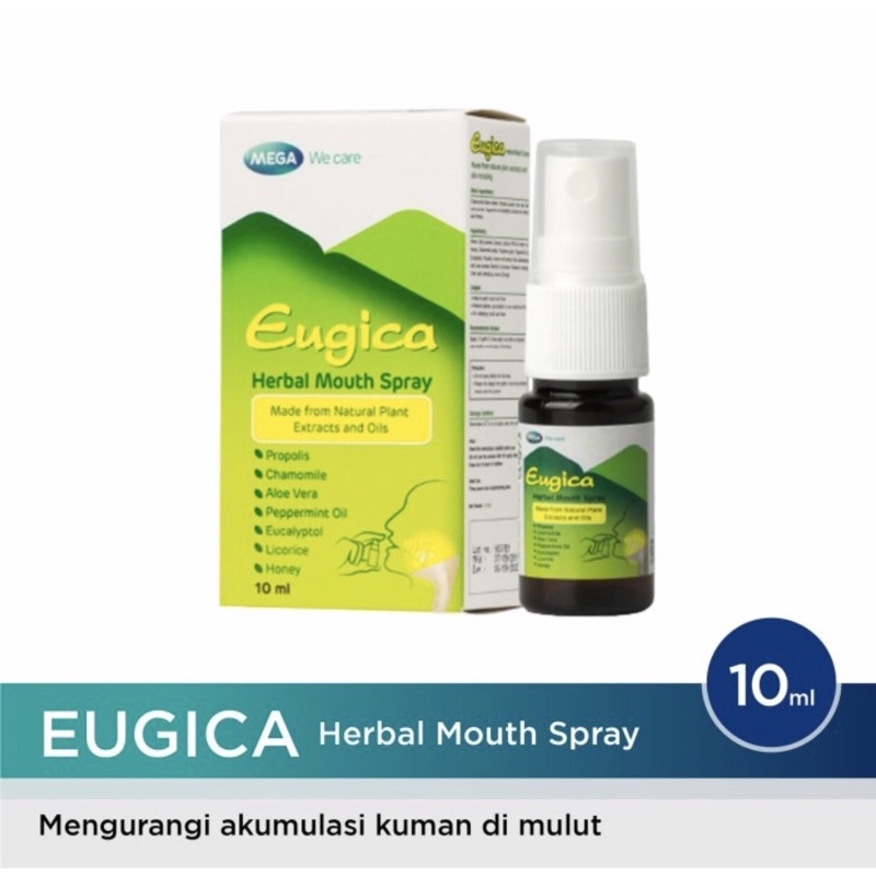 Eugica herbal mouth spray 10 ml ( menghilangkan kuman di mulut )