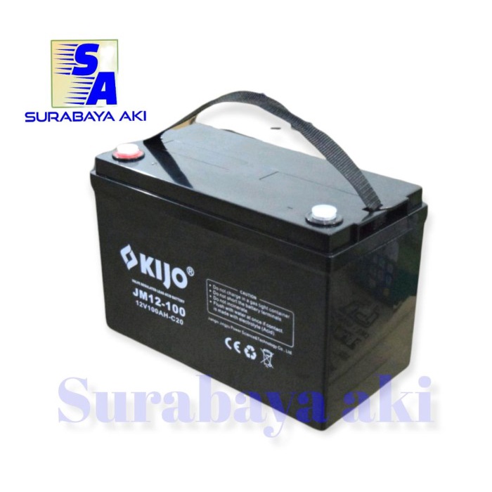 aki solar panel aki vrla aki panel surya 12v 100ah 12volt 100ah kijo