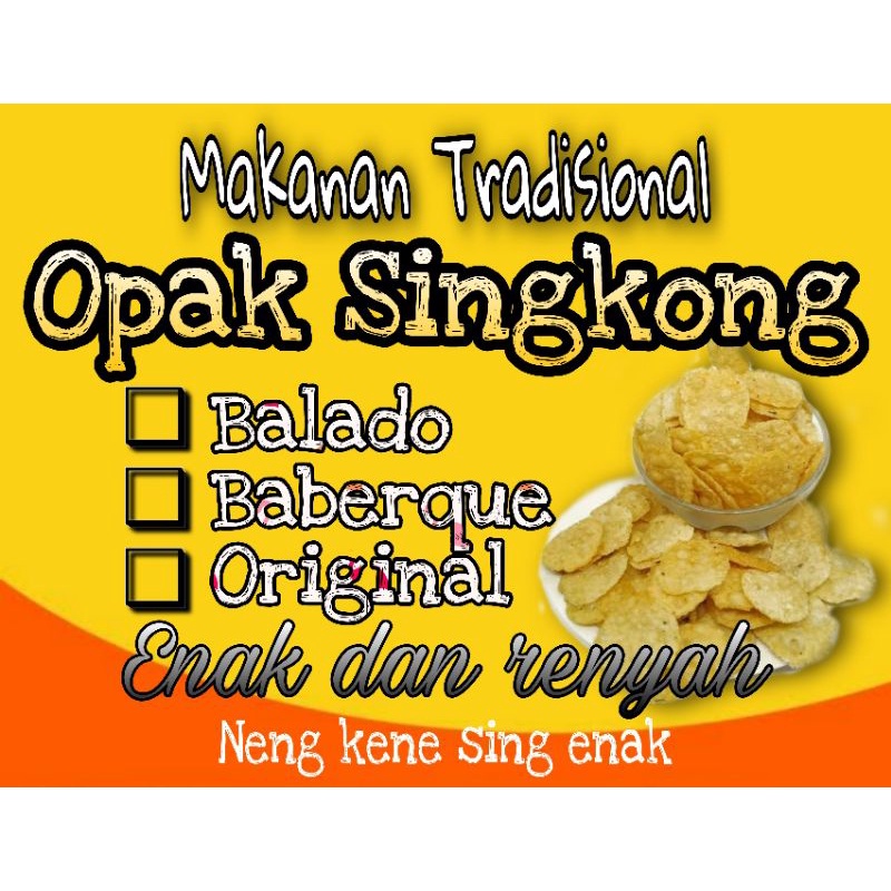 

Opak Singkong