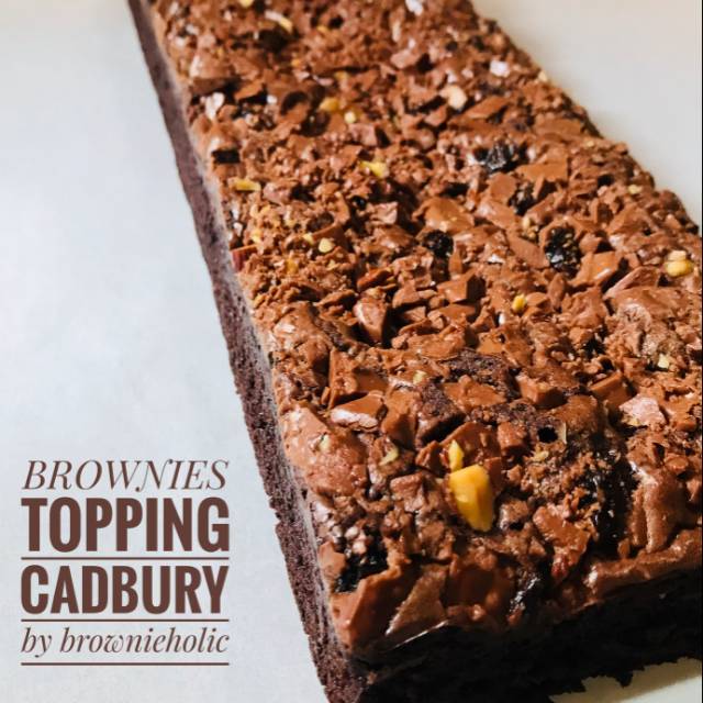 

BROWNIES TOPPING CADBURY