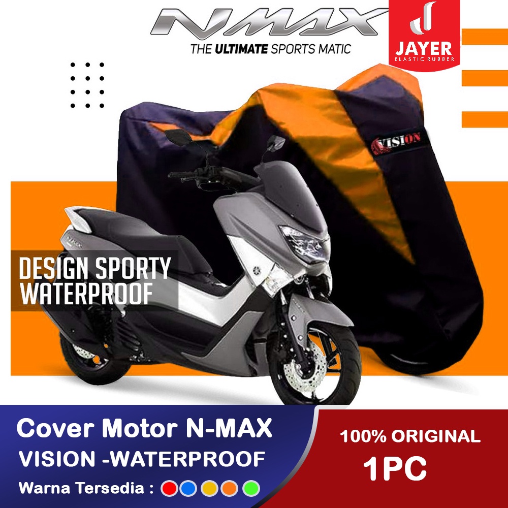 Sarung Motor Cover Motor Nmax Anti air Sarung Motor pelindung panas hujan outdor Vision