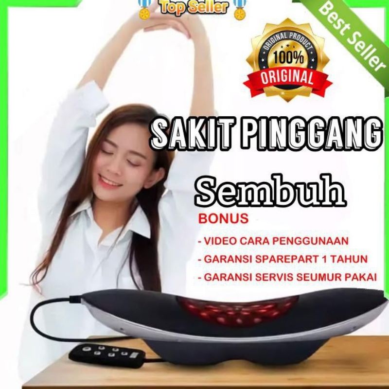 DR QYU Lumbar Traction Device Terapi Nyeri Pinggang Alat Kesehatan CUC