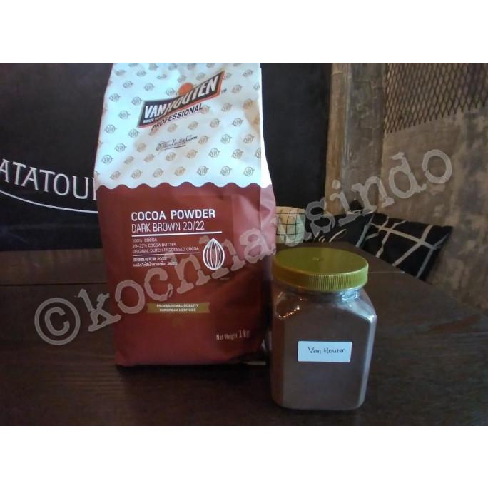 

Promo Awal tahun Van Houten Professional Pure Cocoa Powder Dark Chocolate 20/22 150gr Promo Awal