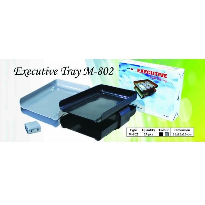 

Office & Stationery | Document Organizer | Sos Executive Tray Microtop 802 / Rak Dokumen / Rak Kertas / Rak Susun | Best Seller